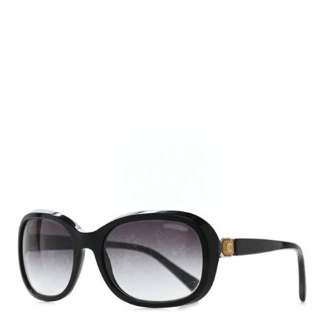 chanel 5286|CHANEL CC Sunglasses 5286 Black 945577 .